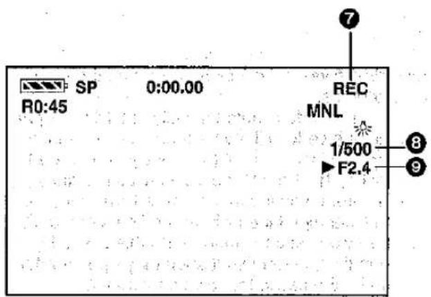 SP 0:00.00 R0:45 REC MNL 1/500 F2.4 7 8 9