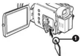 PANASONIC NV-GS400GD - ■ 카드 넣기 - 2