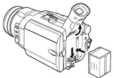 PANASONIC NV-GS400GD - 배터리 사용 - 2