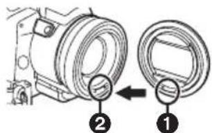 PANASONIC NV-GS400GD - 렌즈 후드 - 1