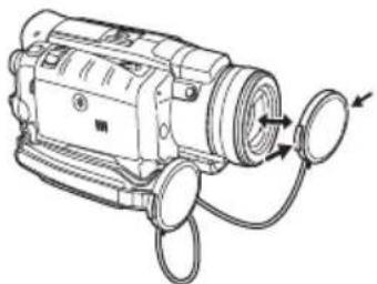 PANASONIC NV-GS400GD - 렌즈 덮개 부착 - 2
