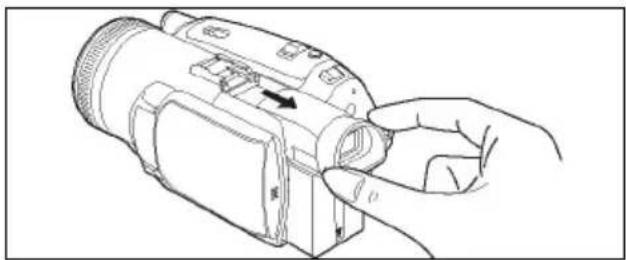 PANASONIC NV-GS250EP - ИЗПОЛЗВАНЕ НА ВИЗЬОРА - 2