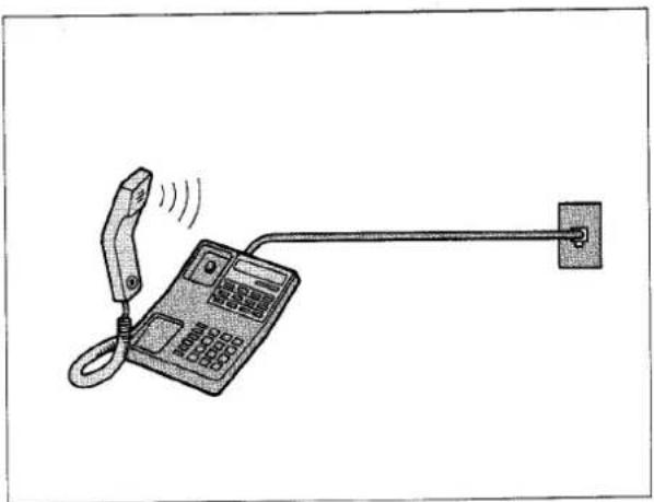 PANASONIC Panafax UF-755 - Vérification de la ligne téléphonique - 3