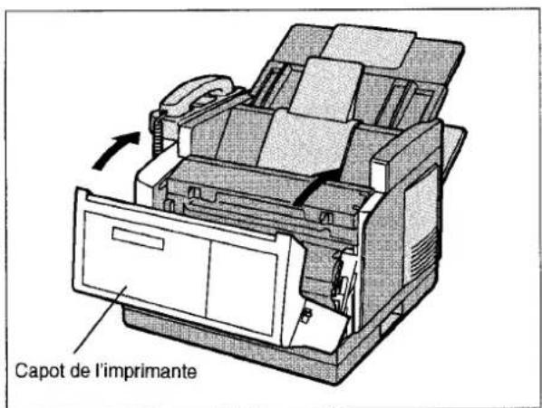 PANASONIC Panafax UF-755 - Installation de la cartouche d'encre - 4