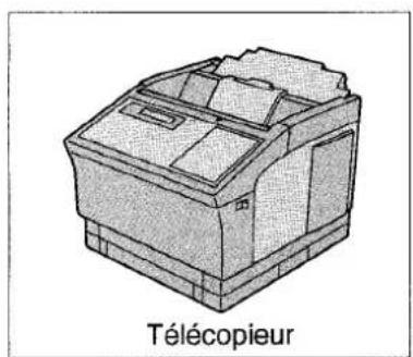 PANASONIC Panafax UF-755 - Accessoires et principaux éléments - 1