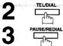 PANASONIC Panafax UF-755 - Renumérotation manuelle - 5