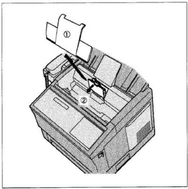 PANASONIC Panafax UF-755 - Réglage de l'alimentateur automatique de documents - 1