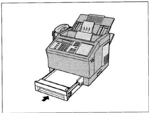 PANASONIC Panafax UF-755 - Chargement du papier - 1