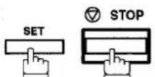 PANASONIC Panafax UF-755 - Introduction de votre code d'identification alphabétique - 3