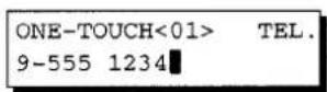 PANASONIC Panafax UF-755 - Programmation des codes de numérotation par touche unique/numérotation abrégée - 9
