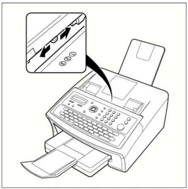 PANASONIC Panafax UF-6300 - Einstellen des Dokumenteneinzuges - 1