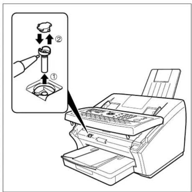 PANASONIC Panafax UF-6300 - Bestätigungsstempel - 2