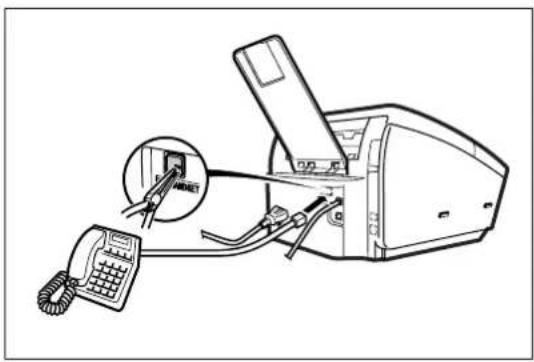 PANASONIC Panafax UF-6300 - Anschließen Ihres Anrufbeantworters - 1