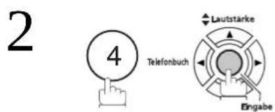 PANASONIC Panafax UF-6300 - Auswahl der Zugangsmethode (Präfix oder Suffix) - 3