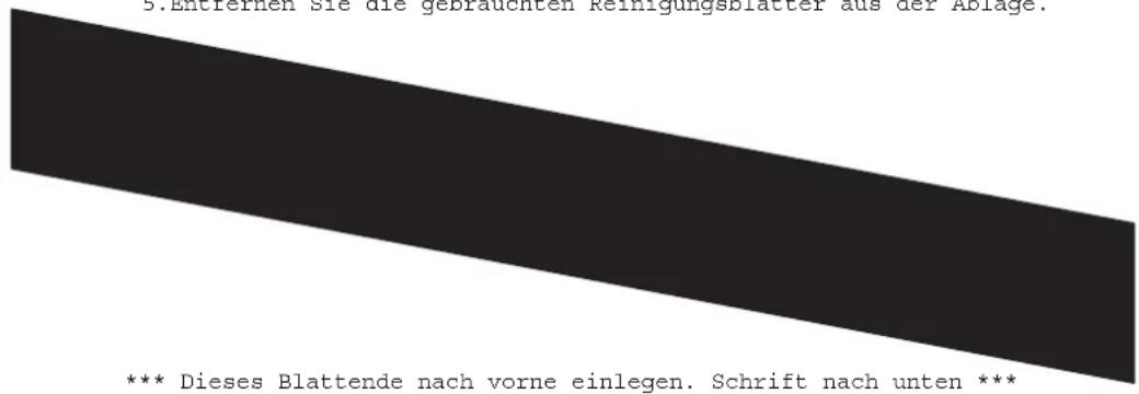 PANASONIC Panafax UF-6300 - Reinigen der Heizwalzen - 3