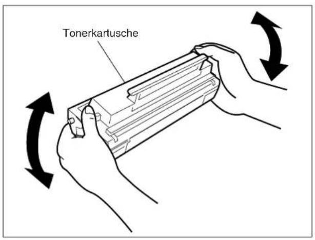 PANASONIC Panafax UF-6300 - Einsetzen der Tonerkartusche - 1