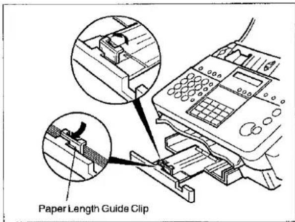 PANASONIC Panafax UF-332 - How to Load the Recording Paper - 3