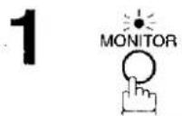 PANASONIC Panafax UF-332 - Setting the Monitor Volume - 1