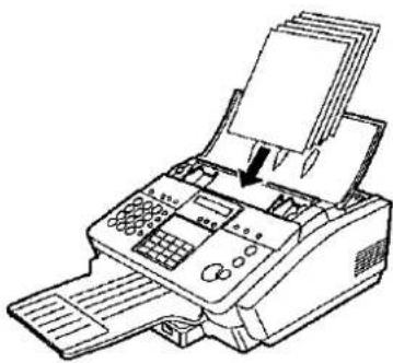 PANASONIC Panafax UF-332 - How to Load Documents - 3