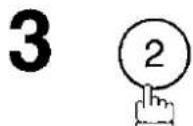 PANASONIC Panafax UF-332 - Setting RCV To Memory - 3