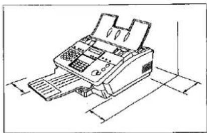 PANASONIC Panafax UF-332 - CAUTION - 3