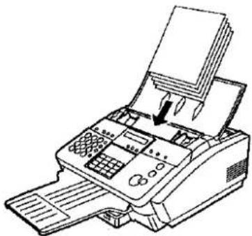 PANASONIC Panafax UF-332 - How to Load Documents - 2