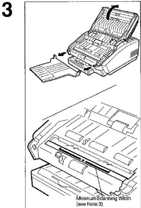 PANASONIC Panafax UF-332 - Making a Copy - 3