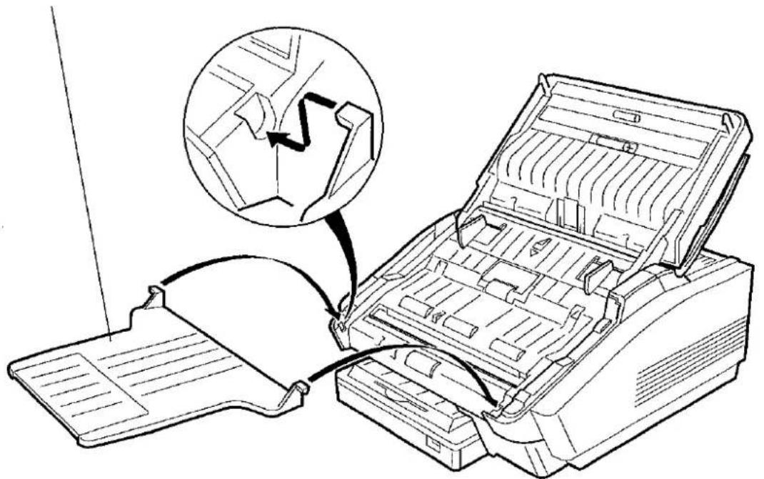 PANASONIC Panafax UF-332 - Document Return Tray - 1