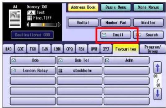 PANASONIC DP-C322 - Using the Onscreen Keyboard - 1