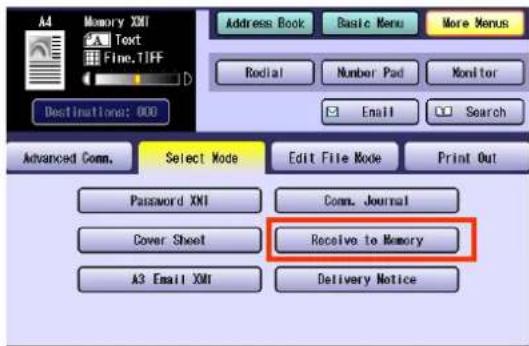 PANASONIC DP-C322 - Printing a Document Received in Memory - 4