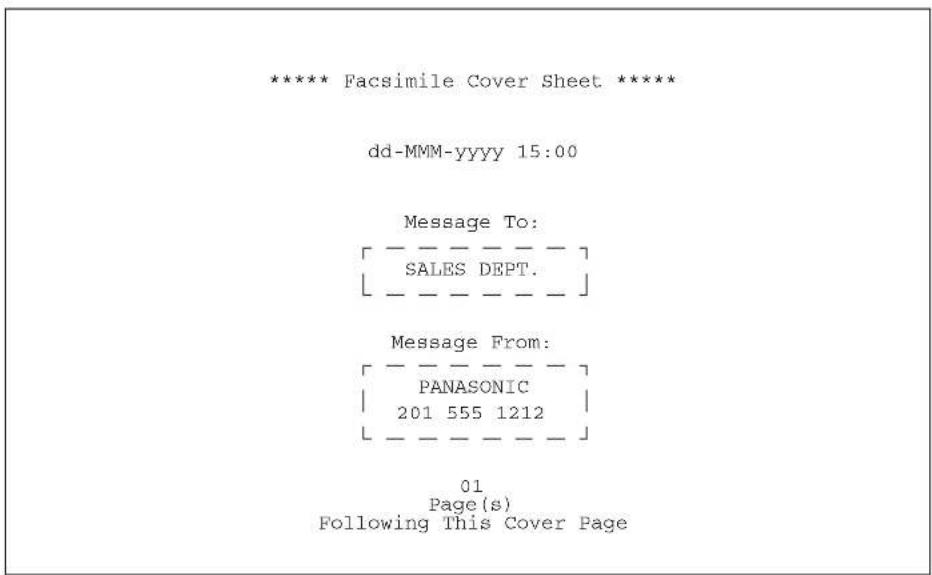 PANASONIC DP-C322 - Transmitting a Document with a Cover Sheet - 1