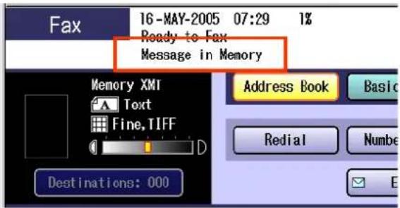 PANASONIC DP-C322 - Printing a Document Received in Memory - 1