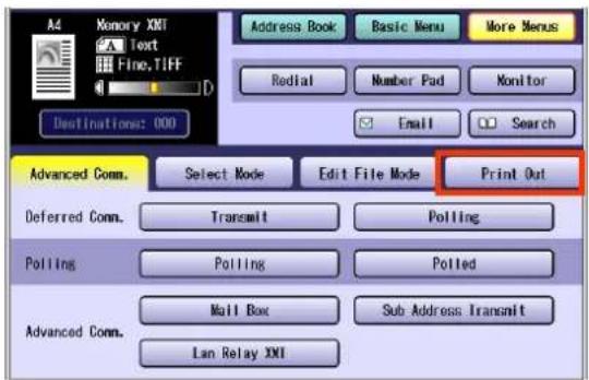 PANASONIC DP-C322 - Viewing Communication Results on Touch-Panel Display - 2