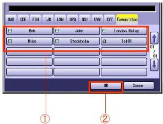 PANASONIC DP-C322 - Editing Address Book - 4