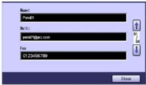 PANASONIC DP-C322 - Choose a destination, and then select "OK". - 2