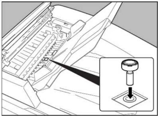 PANASONIC DP-C322 - Reinstall the Stamp Assembly. - 1