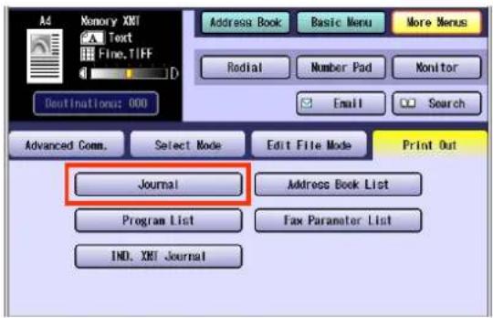 PANASONIC DP-C322 - Viewing Communication Results on Touch-Panel Display - 3