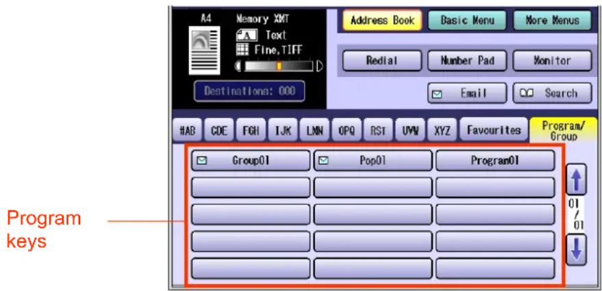 PANASONIC DP-C322 - ■ Using as Email reception Key - 1