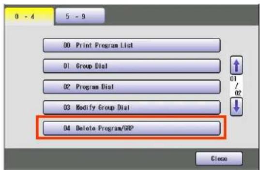 PANASONIC DP-C322 - Deleting the Program Key setting - 3
