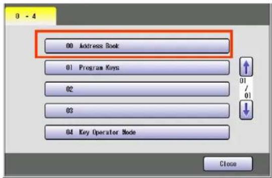 PANASONIC DP-C322 - Deleting a Destination from Address Book - 2