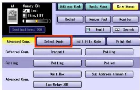 PANASONIC DP-C322 - Programming Memory Reception - 2