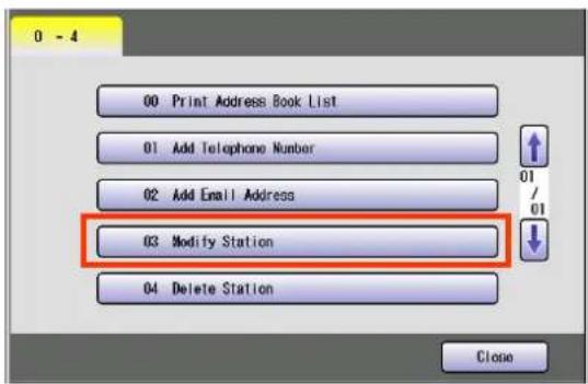 PANASONIC DP-C322 - Editing Address Book - 3