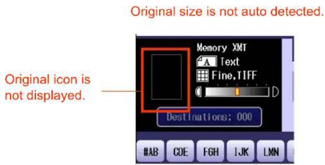 PANASONIC DP-C322 - Setting the Original Size - 1