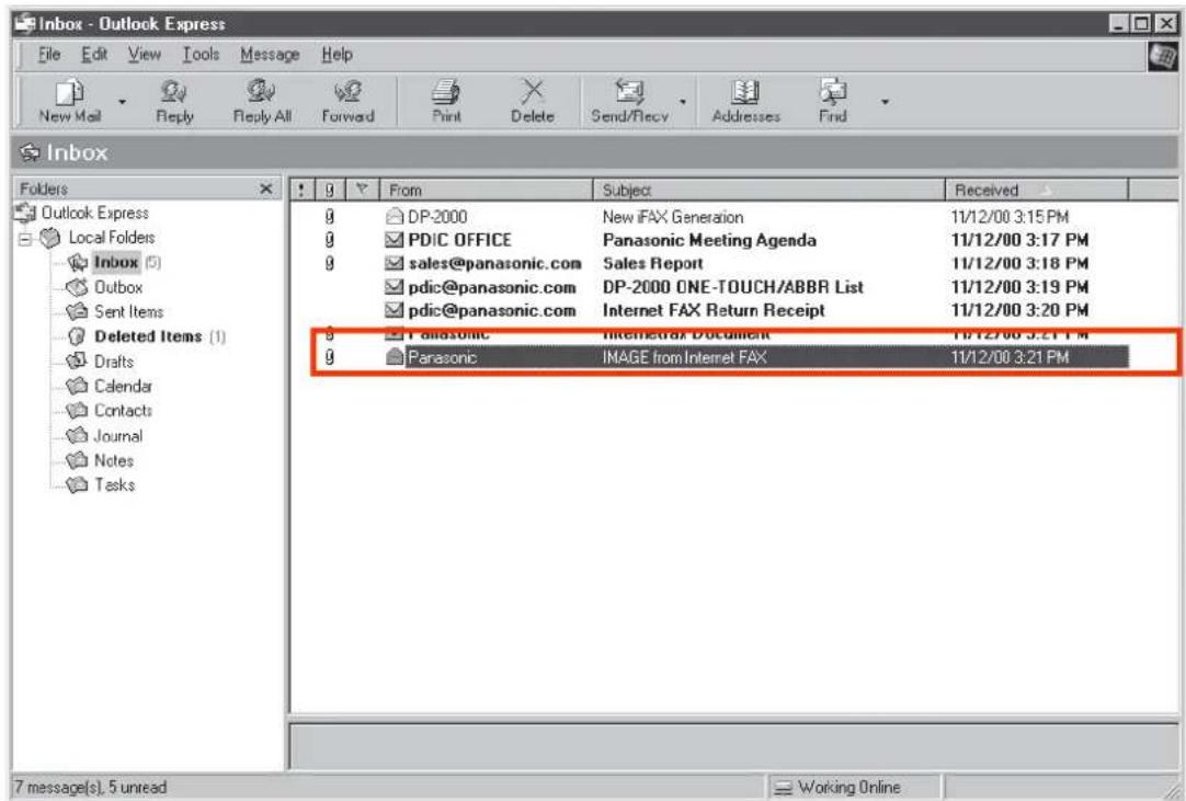 PANASONIC DP-C322 - Receiving Email on Your Computer - 1