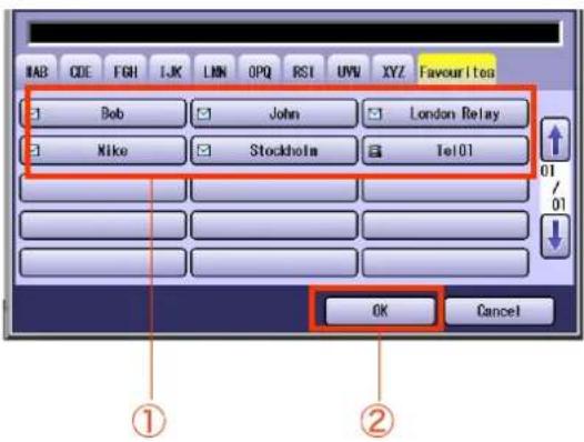 PANASONIC DP-C322 - Deleting a Destination from Address Book - 4
