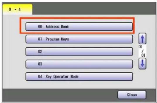 PANASONIC DP-C322 - Editing Address Book - 2
