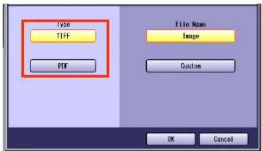 PANASONIC DP-C322 - Select a file type. - 1