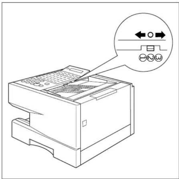 PANASONIC Panafax DX-1000 - Adjusting the Automatic Document Feeder (ADF) - 1