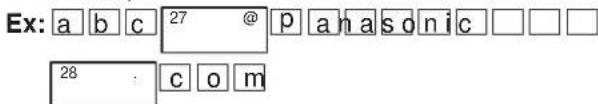 PANASONIC Panafax DX-1000 - To enter a One-Touch key, follow these steps below - 5