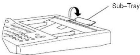 PANASONIC Panafax DX-1000 - How to Load Documents - 5